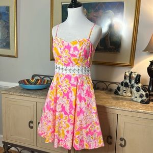 Lilly Pulitzer floral sundress dress